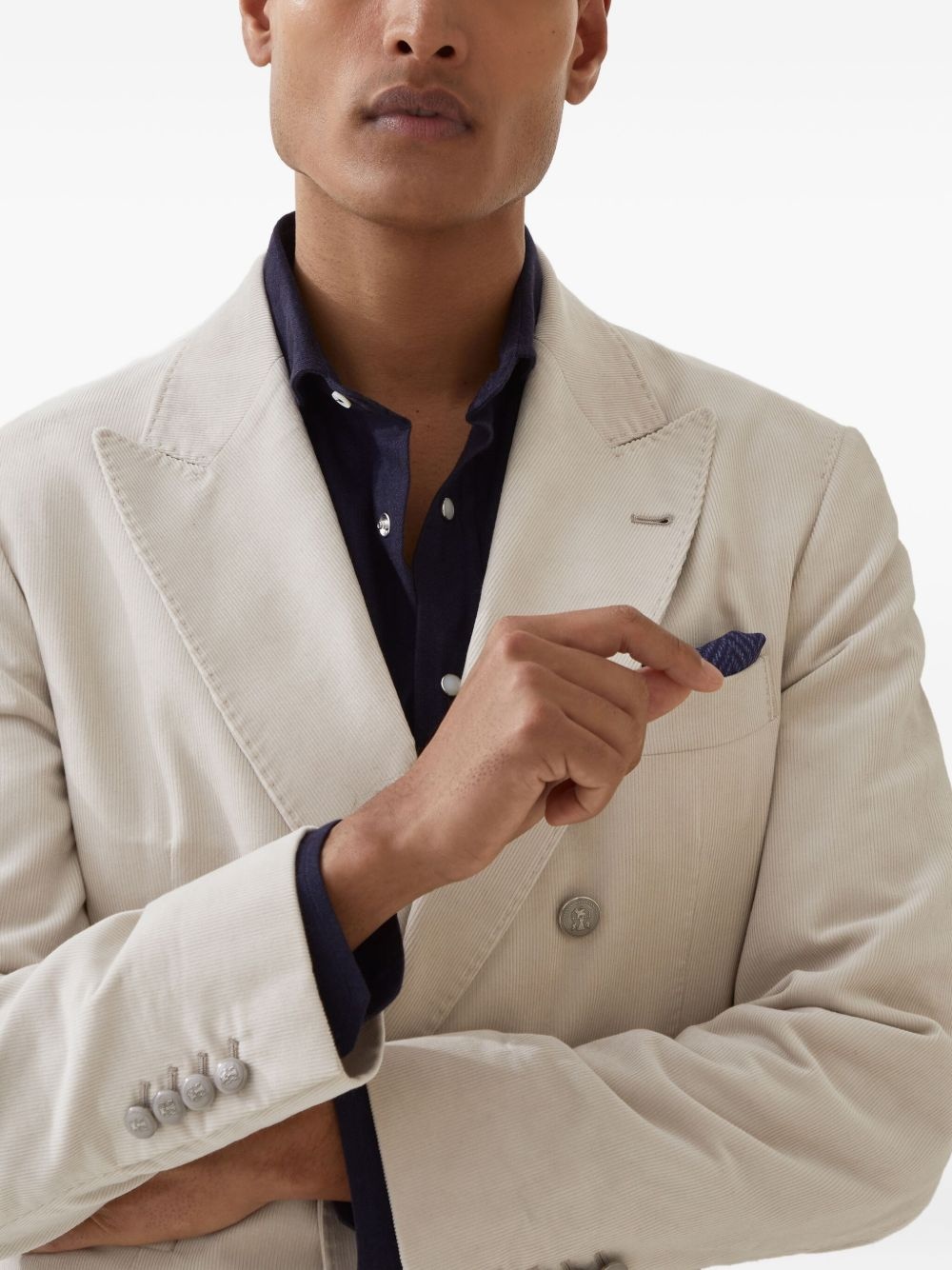 double-breasted blazer - 5