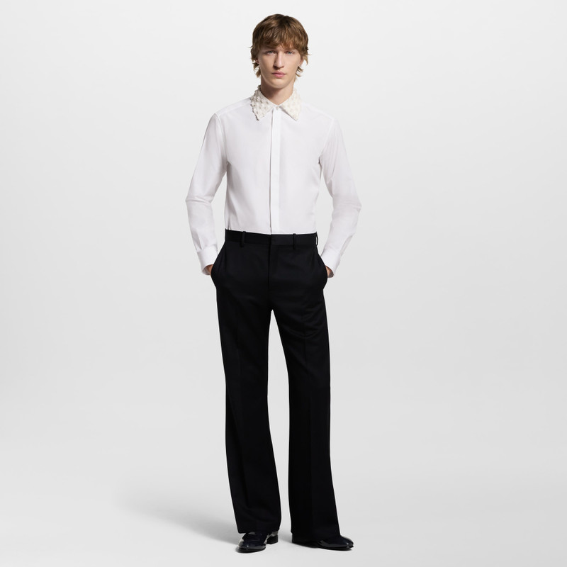Louis Vuitton Embellished Collar Evening Shirt outlook
