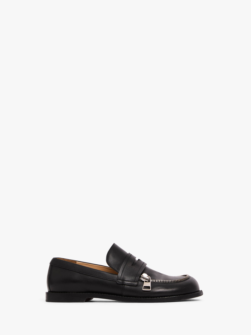 LEATHER BIKER MOCCASIN - 1