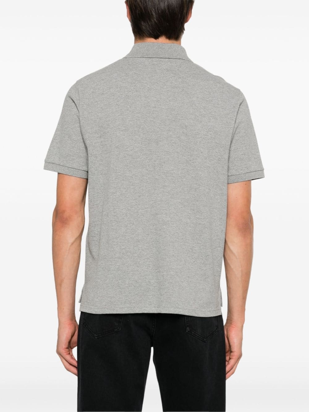 piqué-weave polo shirt - 4
