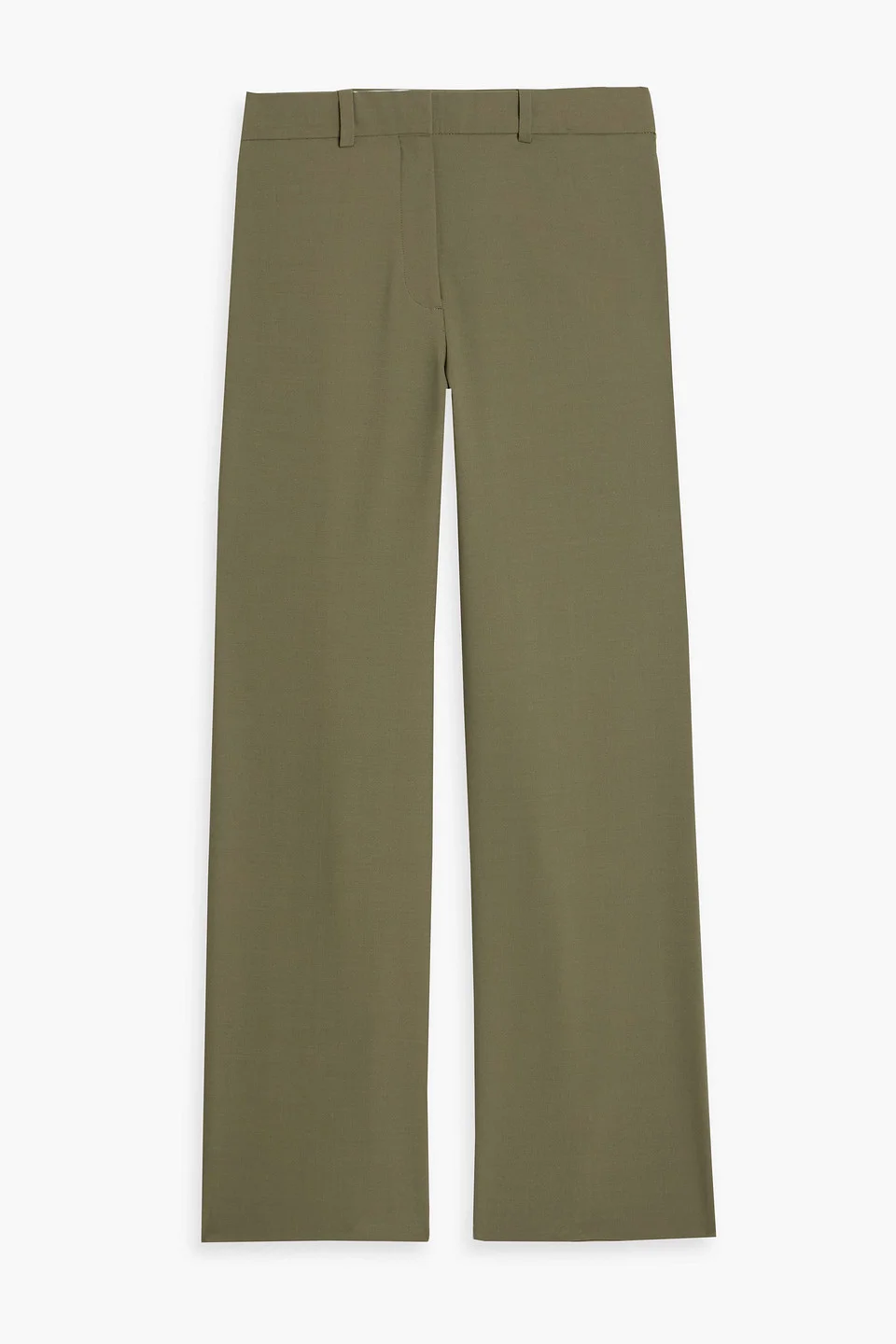 Crepe wide-leg pants - 1