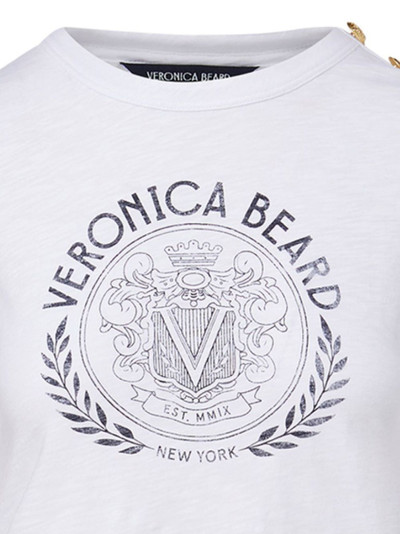 VERONICA BEARD Carla logo-print cotton T-shirt outlook