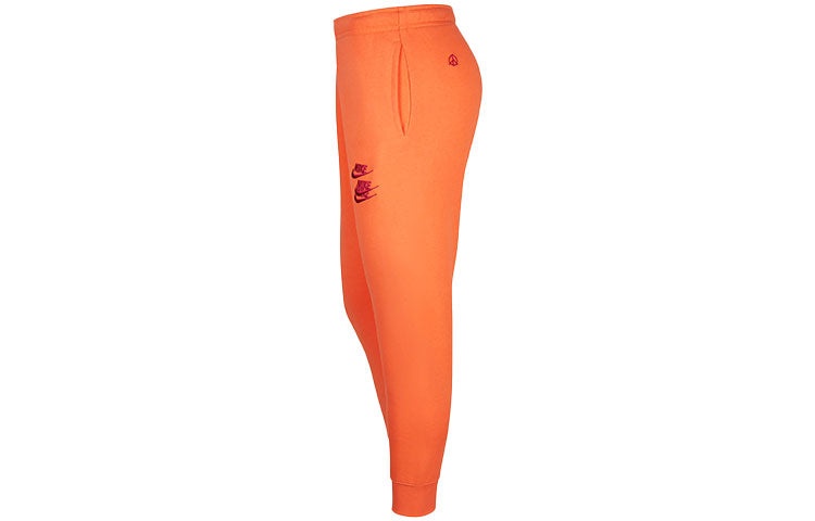 Men's Nike Casual Small Orange Sports Pants/Trousers/Joggers DD0885-842 - 3