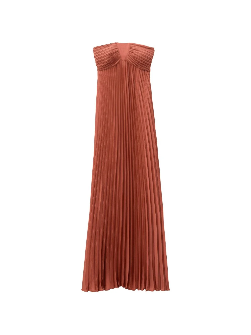 Willow pleated strapless dress - 1