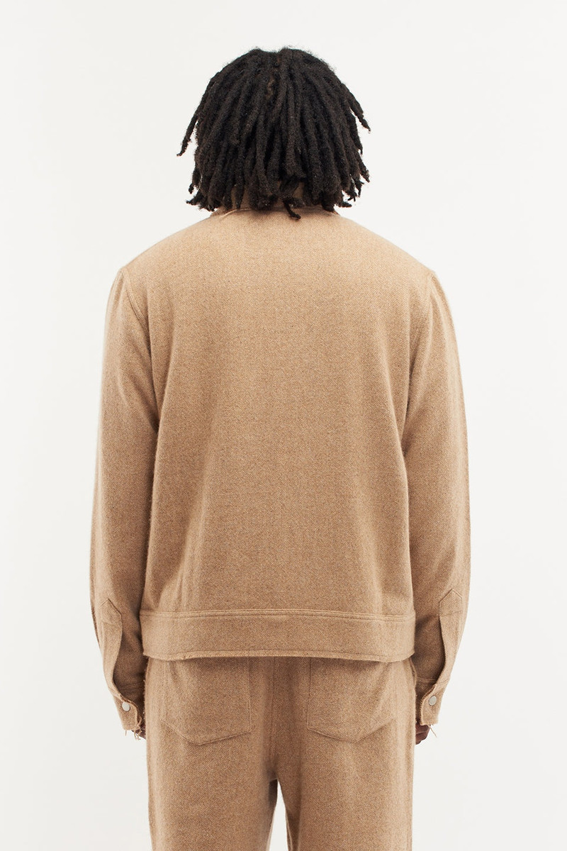 WOVEN LONG DECON JACKET 3