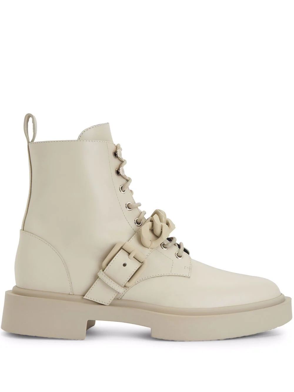 Adric chain-trim ankle boots - 1