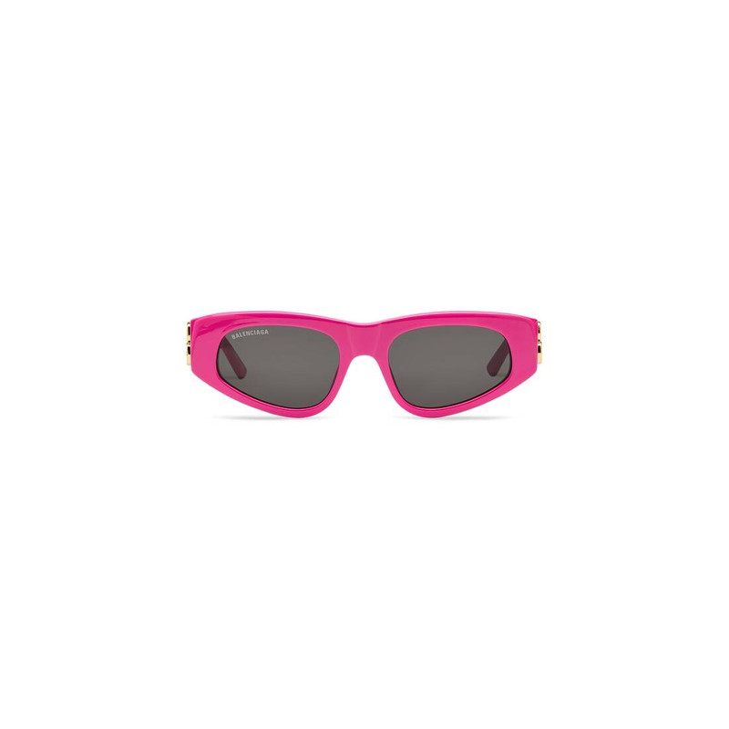 Women's Dynasty D-frame Sunglasses in Pink - 1