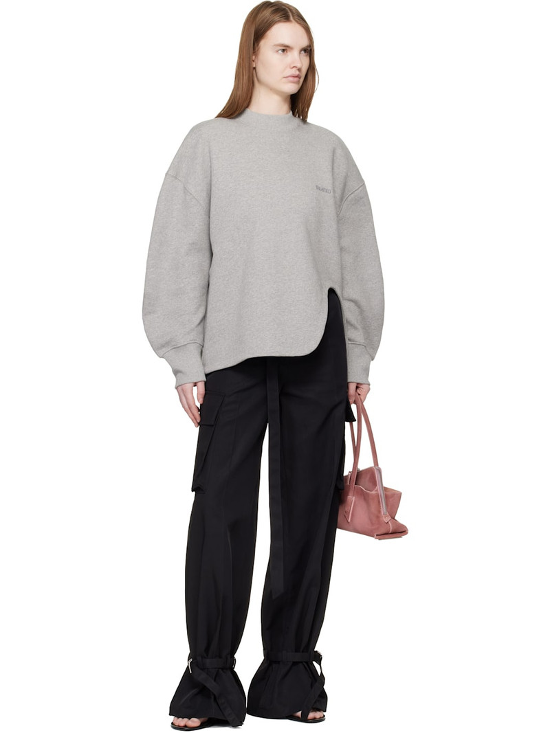 THE ATTICO Black Long Trousers outlook