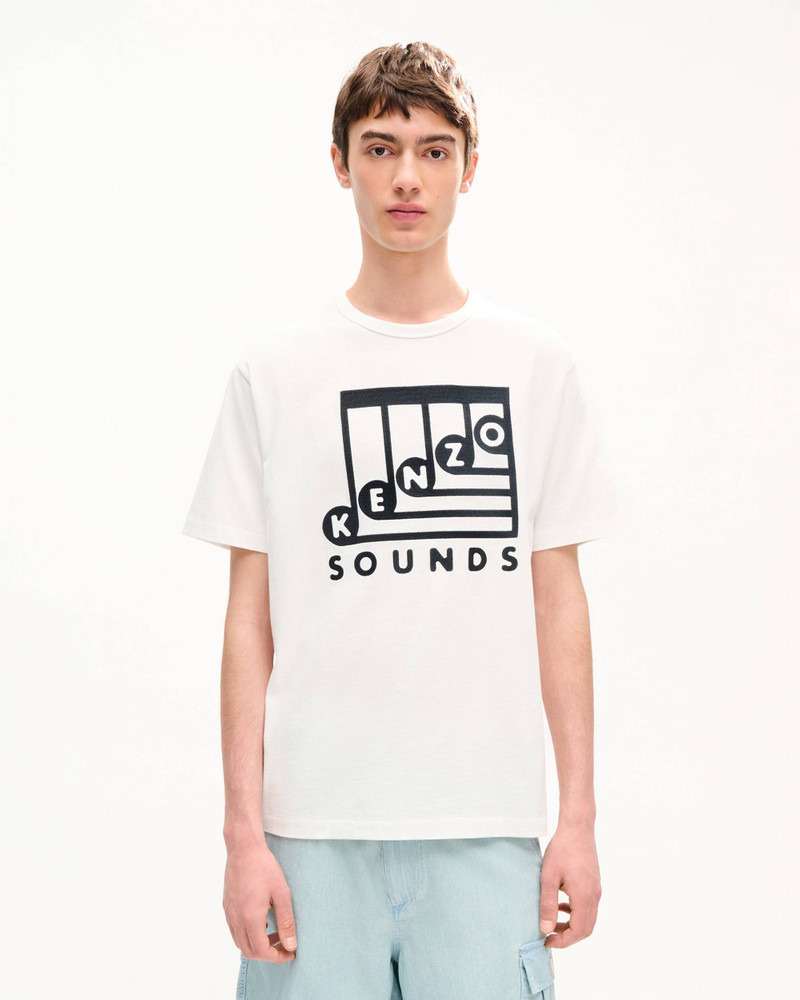KENZO 'KENZO Sounds' embroidered T-shirt in cotton outlook