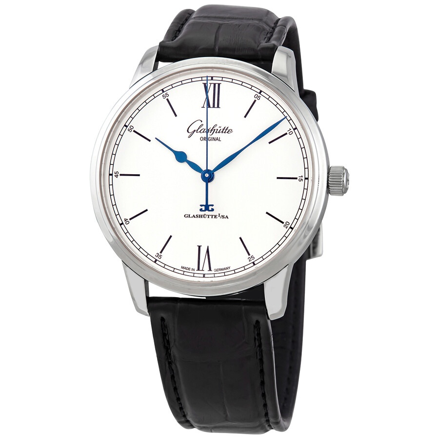 Glashutte Original - Glashutte Senator Excellence Automatic Varnished Silver DialMens Watch 1-36-01-01-02-01 - 1
