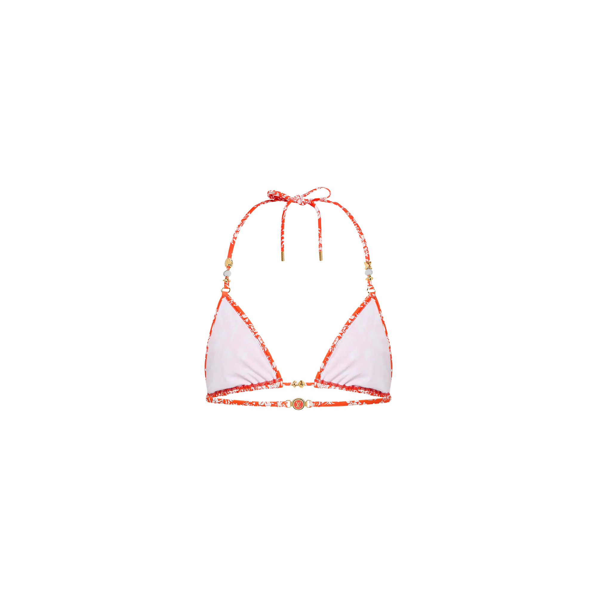 Palm Print Bikini Top - 3