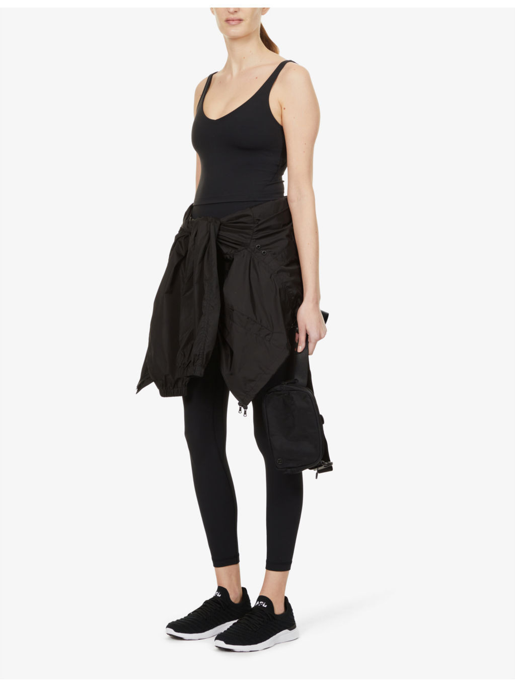 Align cropped stretch-knit top - 2