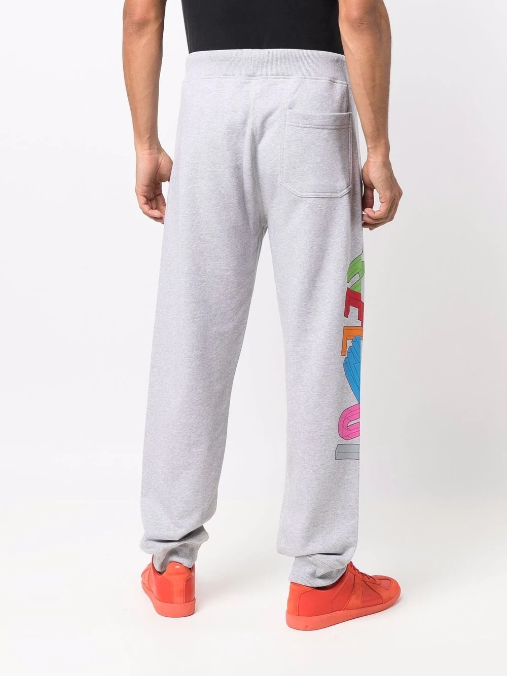 3D logo track pants - 4