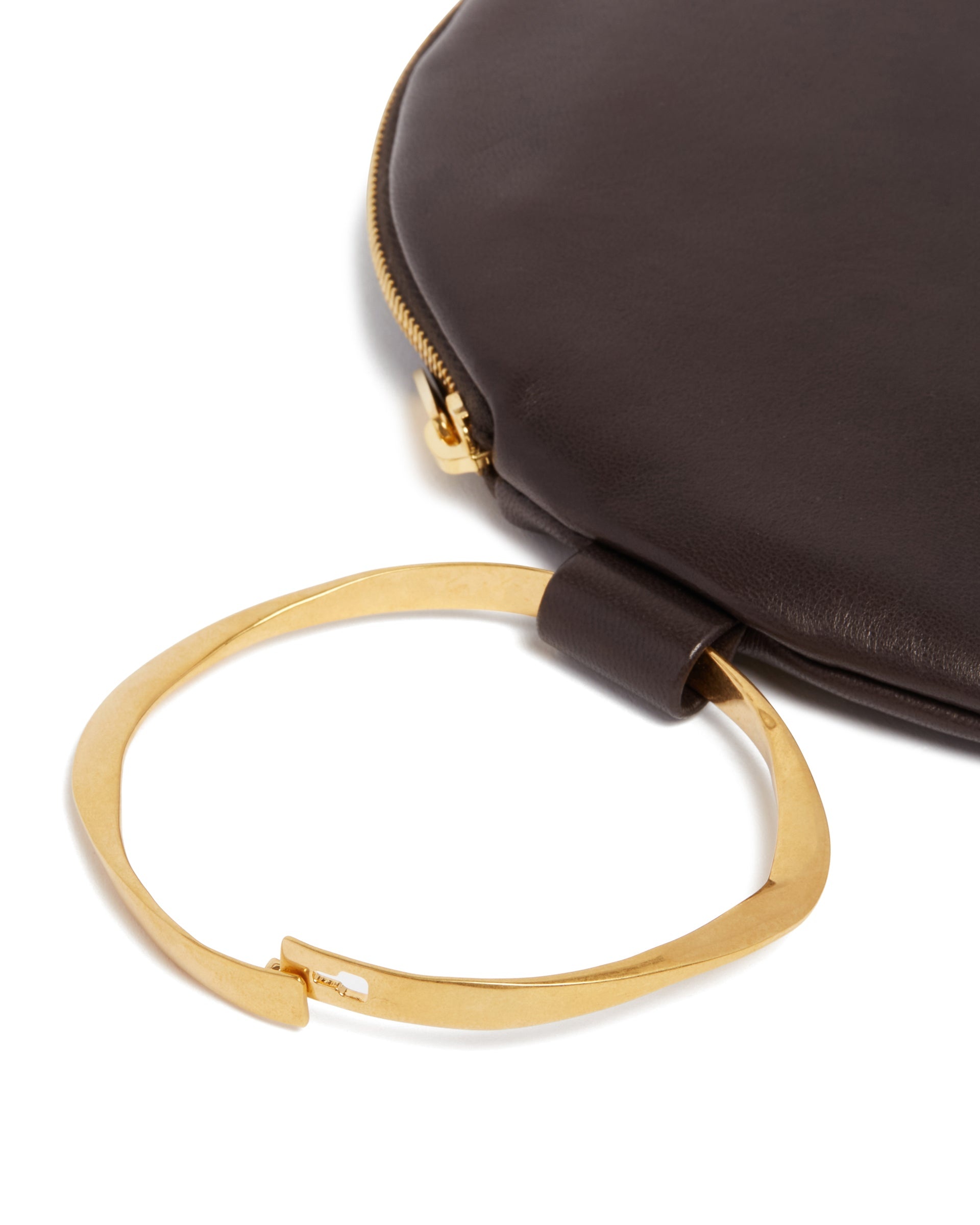 Brown Bracelet Clutch - 5