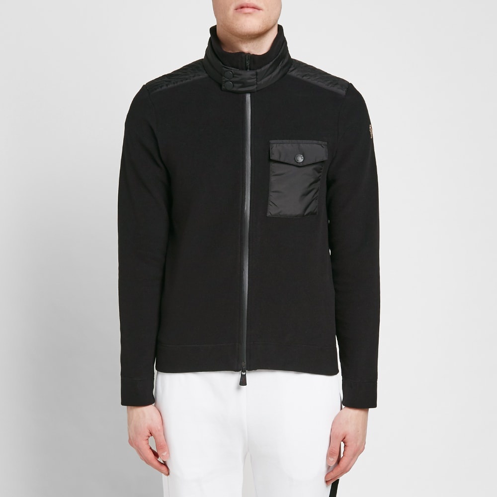 Moncler Grenoble Nylon Patch Zip Fleece - 5