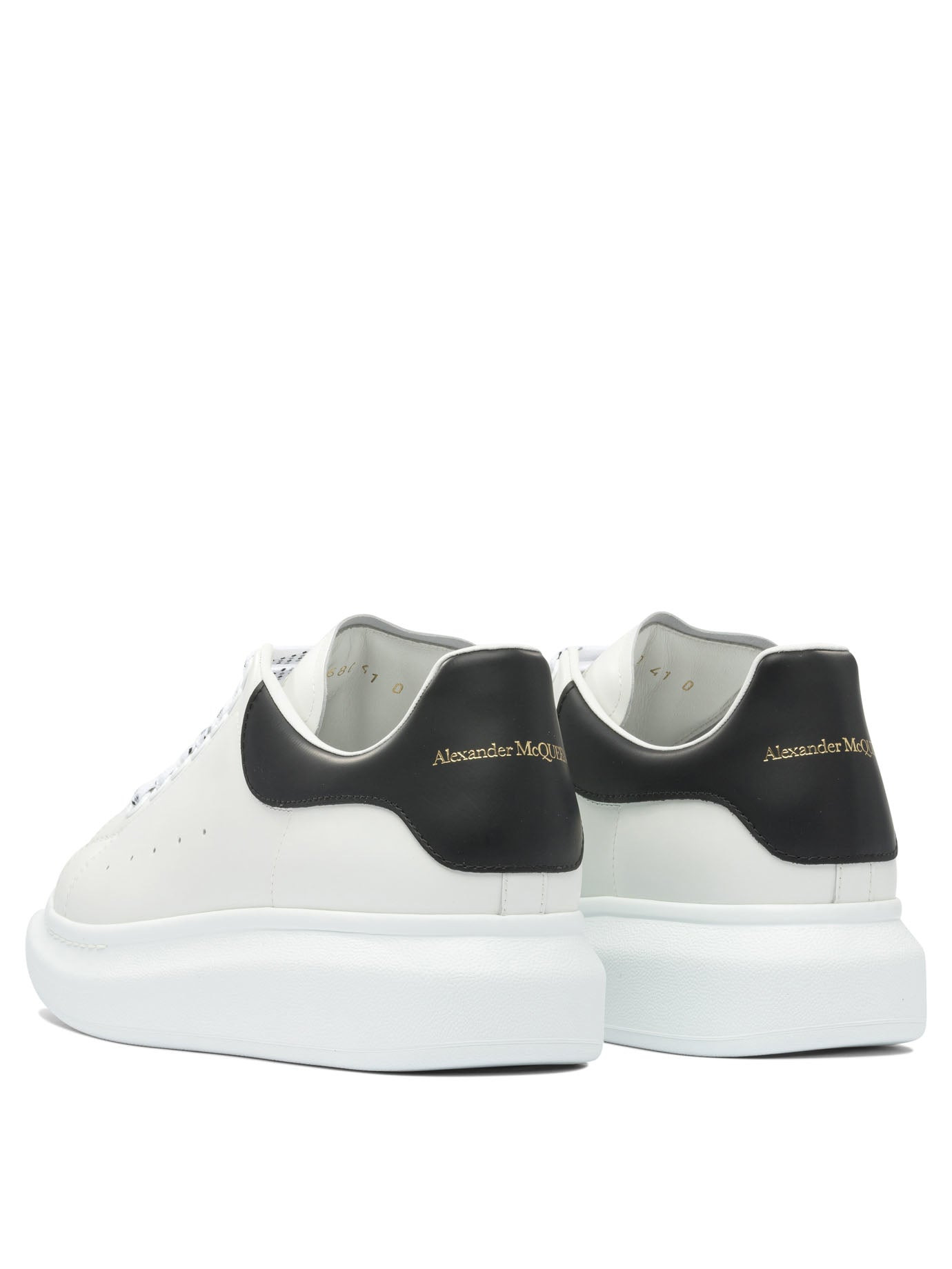 Alexander Mcqueen Leather Upper And Rubber Sole Sneaker - 4