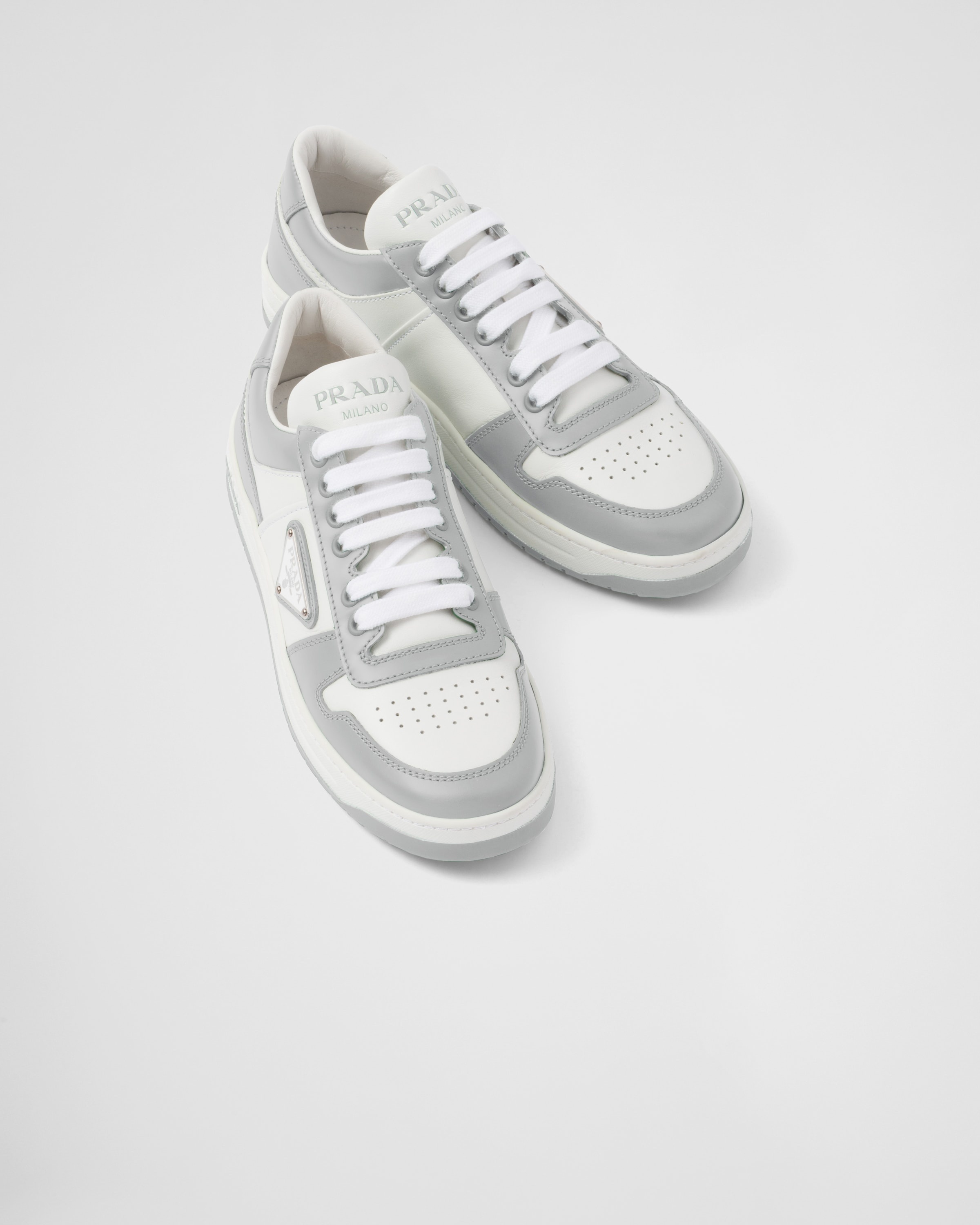 Downtown perforated leather sneakers - 3