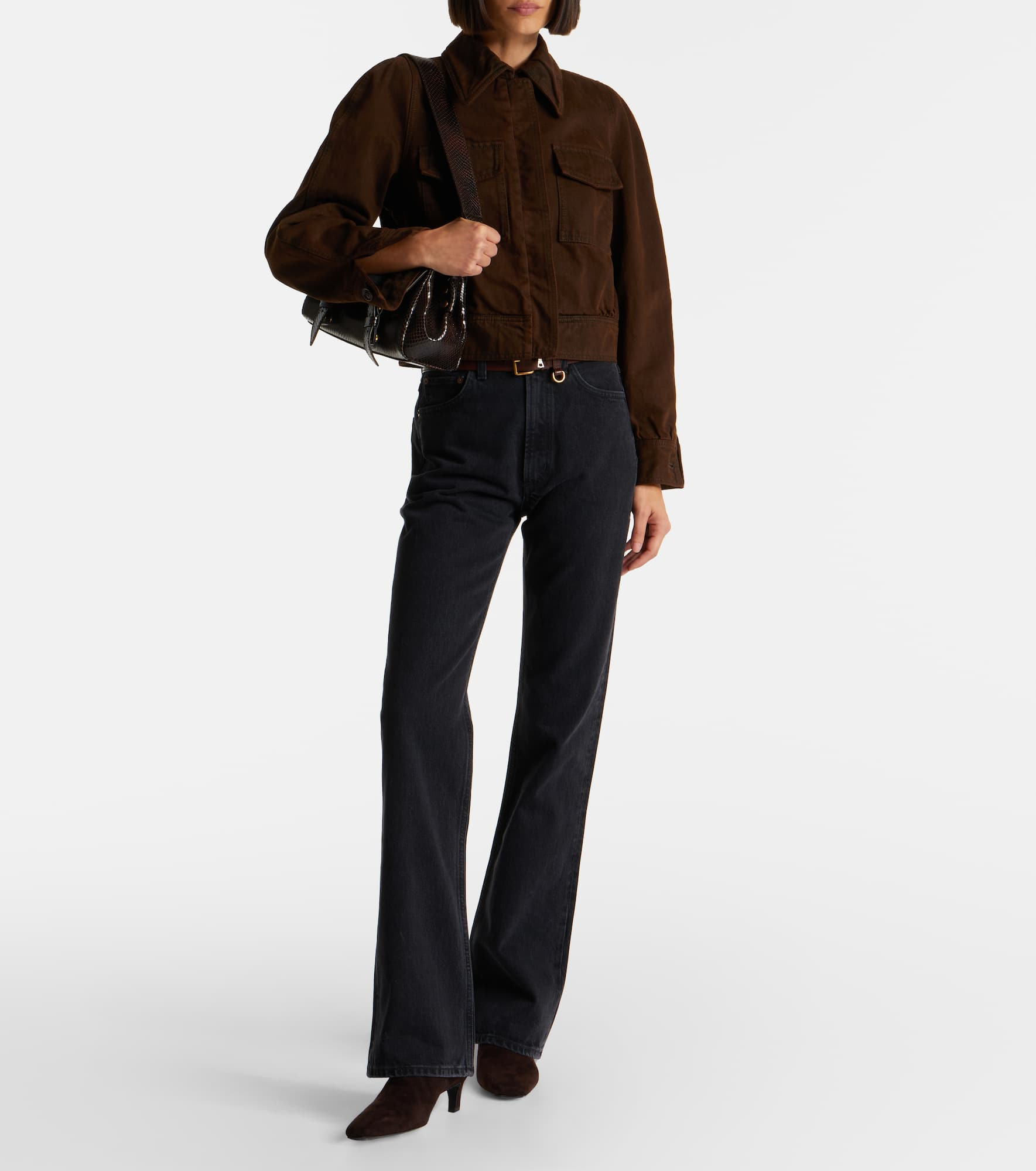 Leena mid-rise flared jeans - 2
