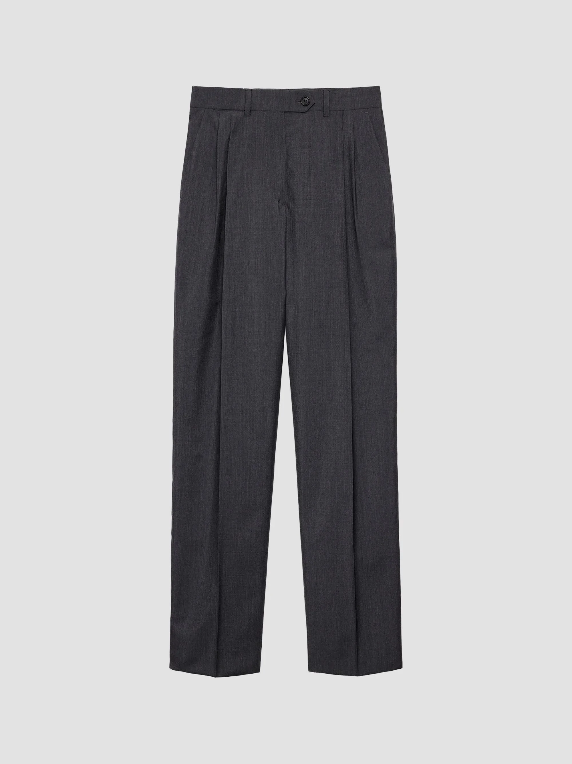 Women's Light Mohair Pants - Grey - 1