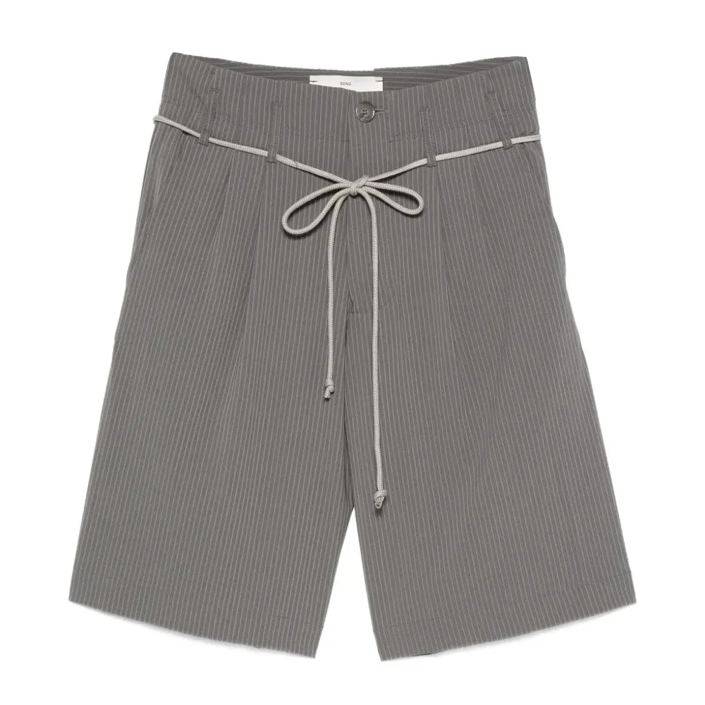 Double Pleated Shorts - 1