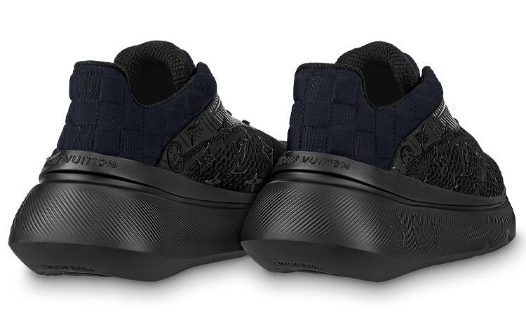 LOUIS VUITTON Show Up Sneakers 'Black' 1A9JRI - 3