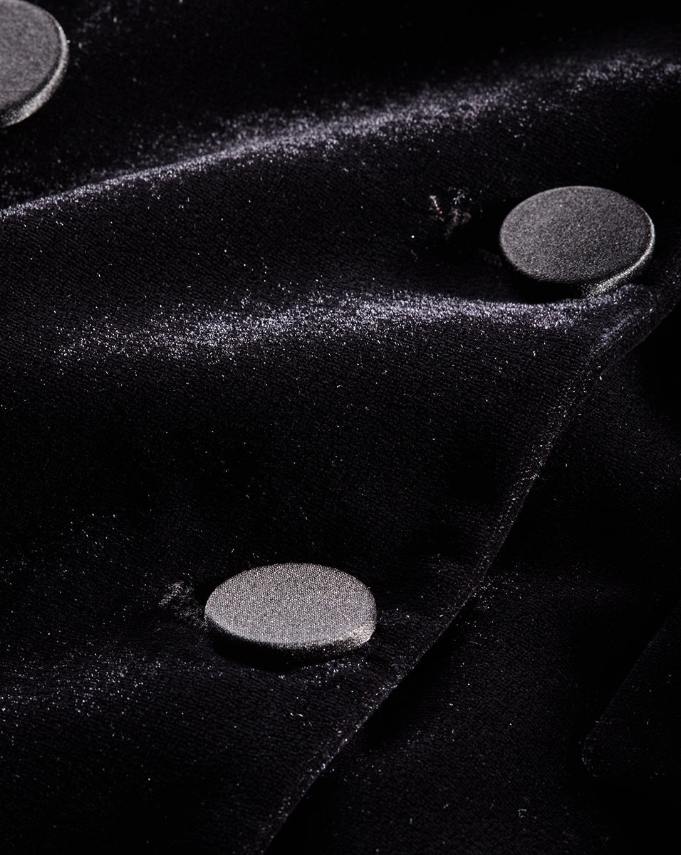ELLETTE VELVET DICKEY JACKET - 4
