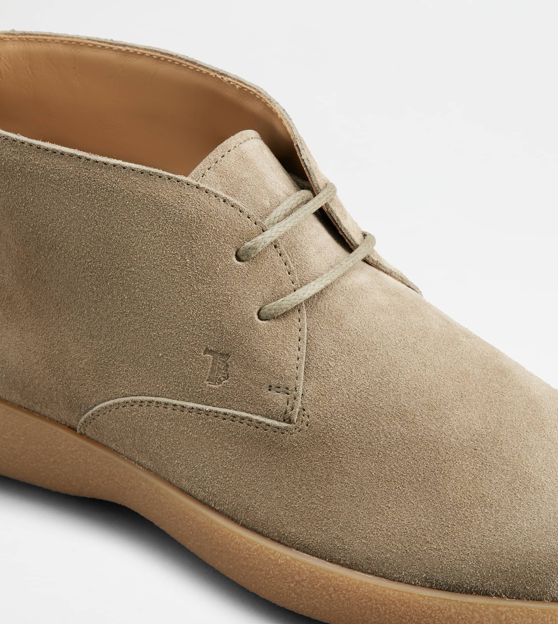 DESERT BOOTS IN SUEDE - BEIGE - 6