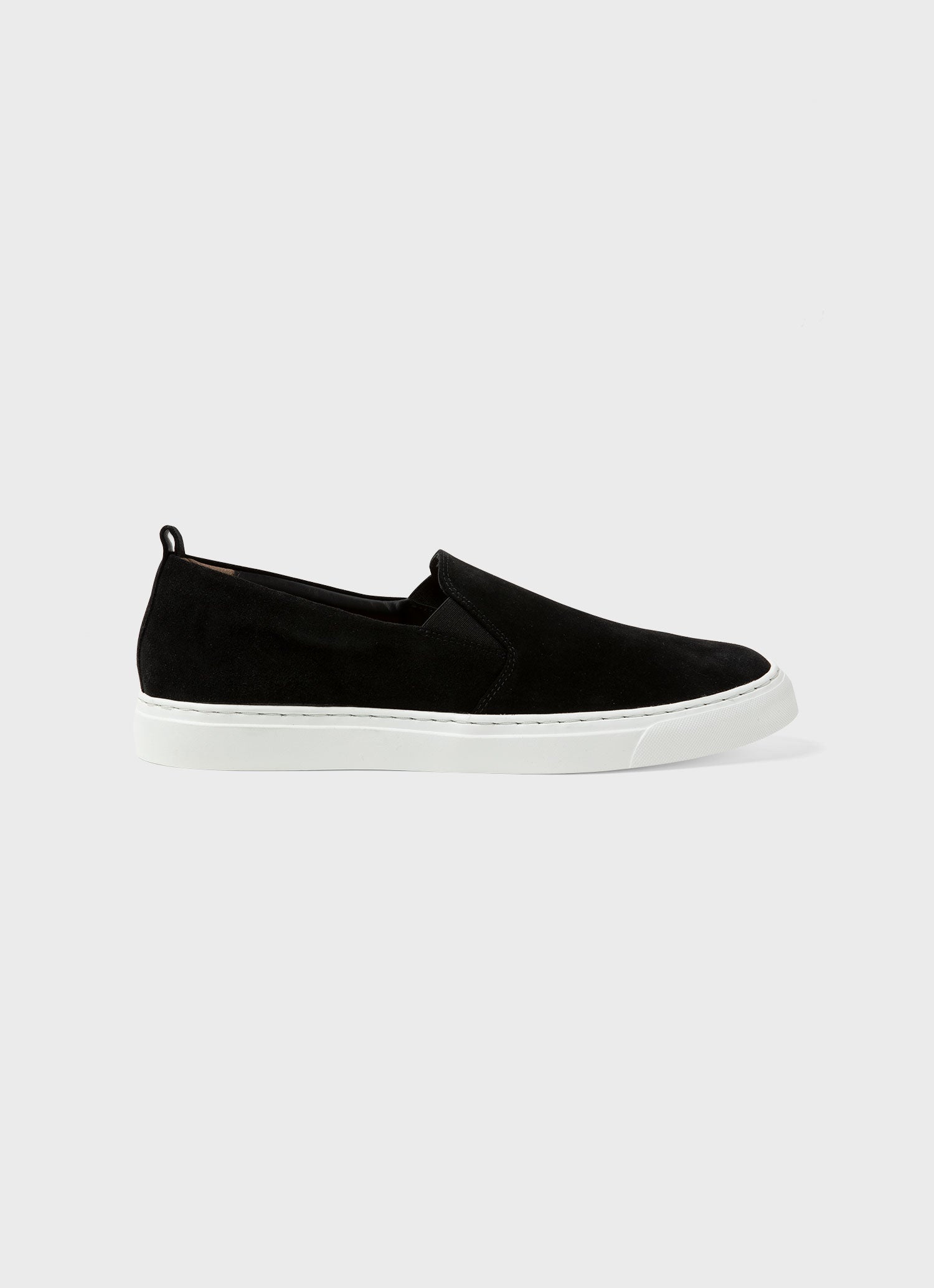 Suede Slip on Trainer - 1