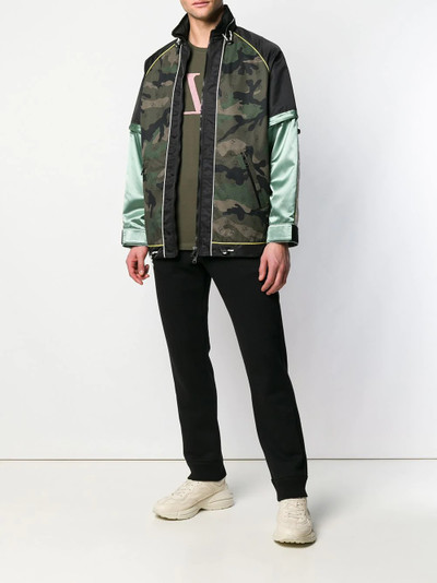 Valentino VLTN camouflage jacket outlook