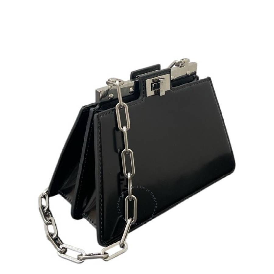 Fendi Peekaboo Chain-Link Handle Bag - 2
