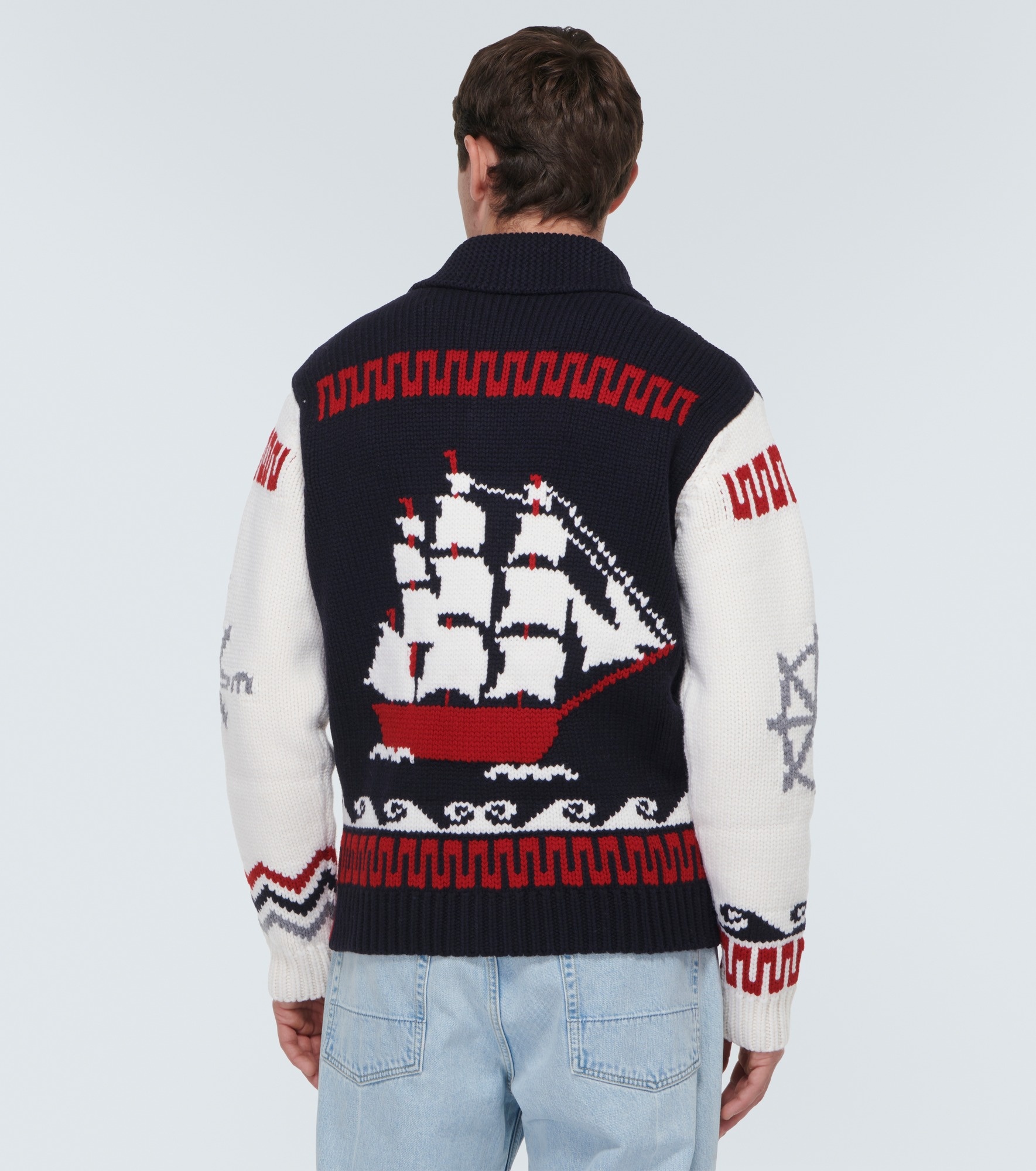 Nautical virgin wool jacket - 4