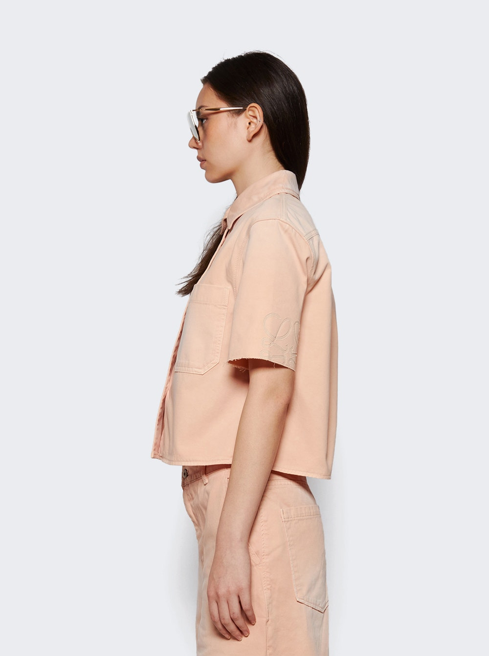 Paula's Ibiza Short Sleeve Shirt Light Pink - 3