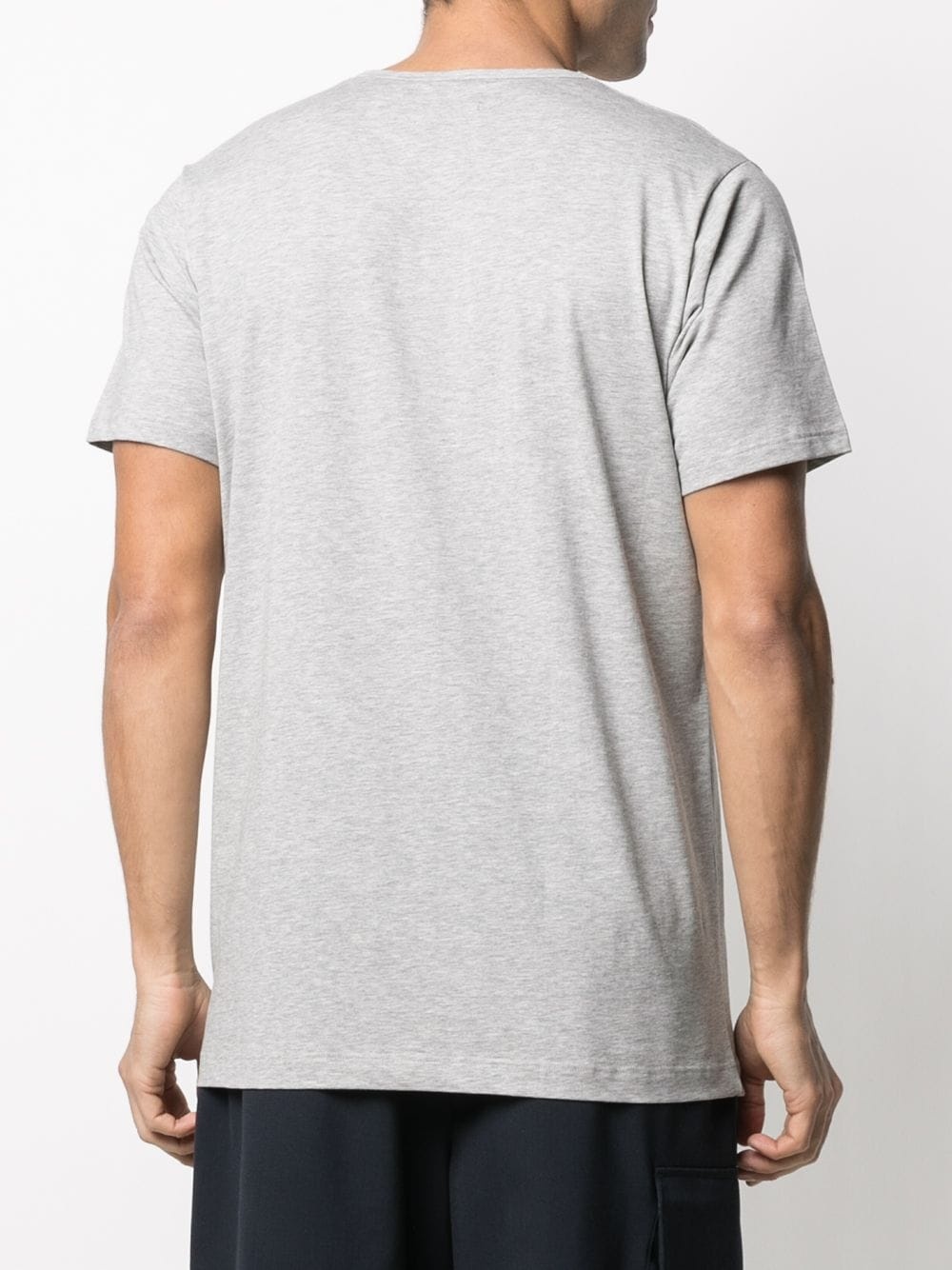 round neck cotton T-shirt - 4