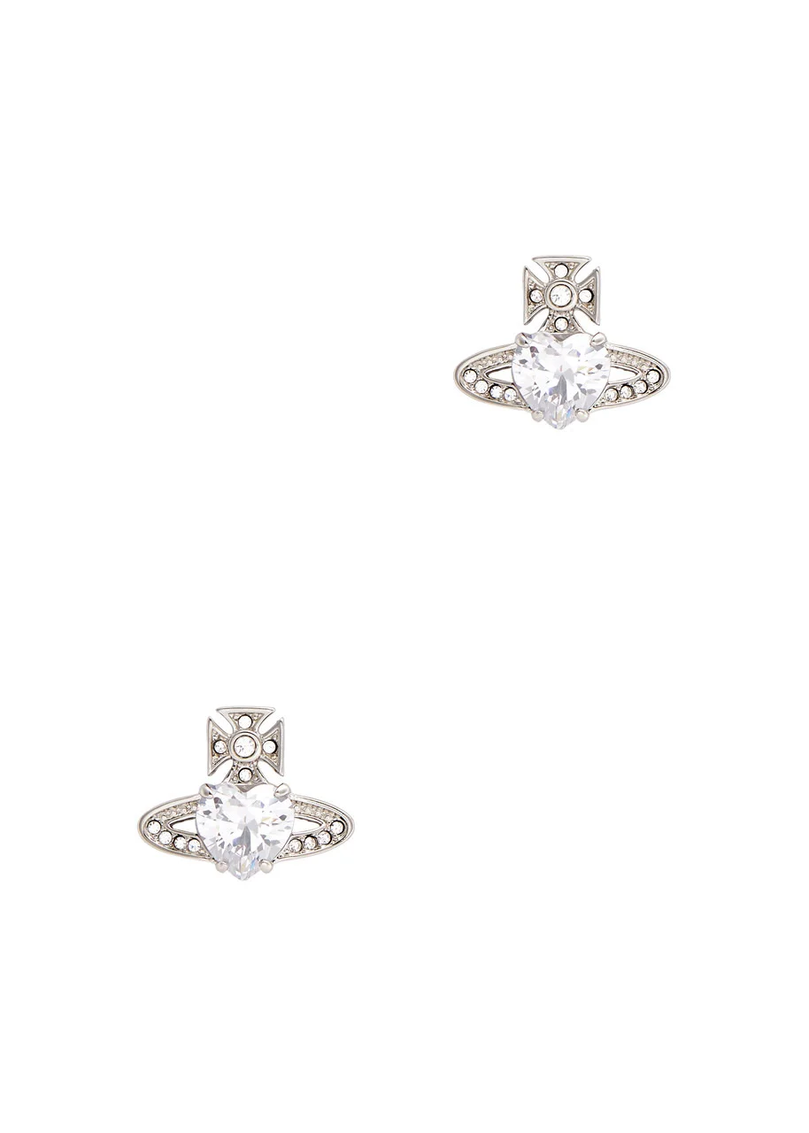 Ariella orb-embellished stud earrings - 1