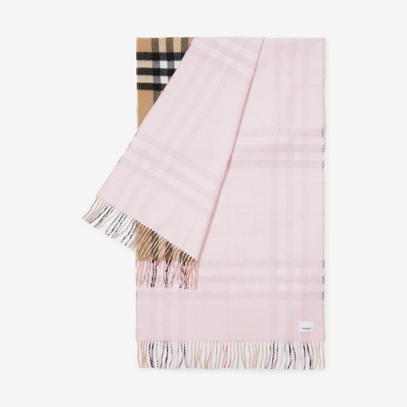 Reversible Check Cashmere Scarf 3