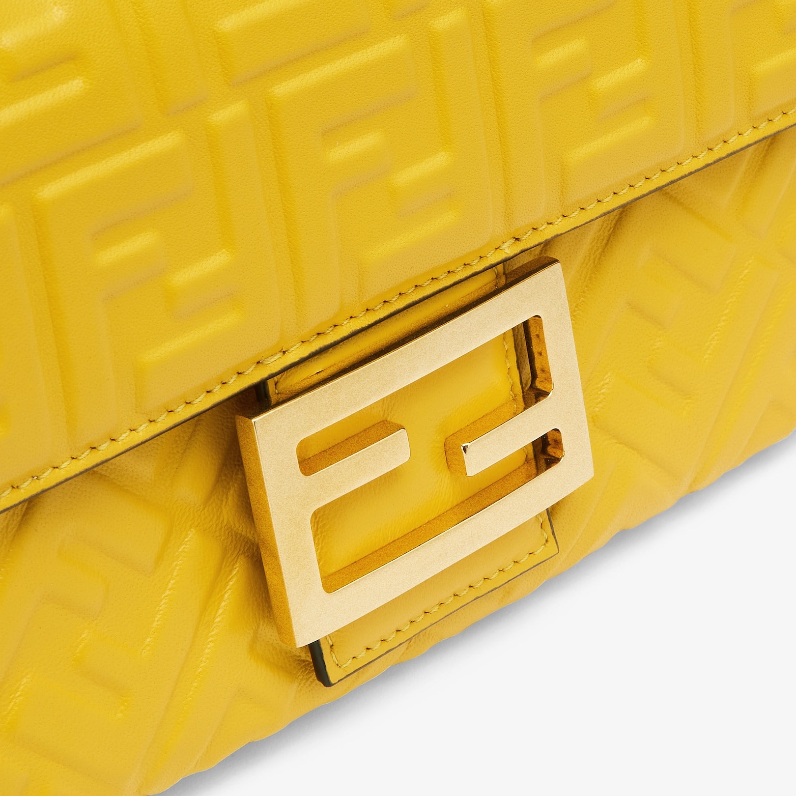Yellow nappa leather bag - 5