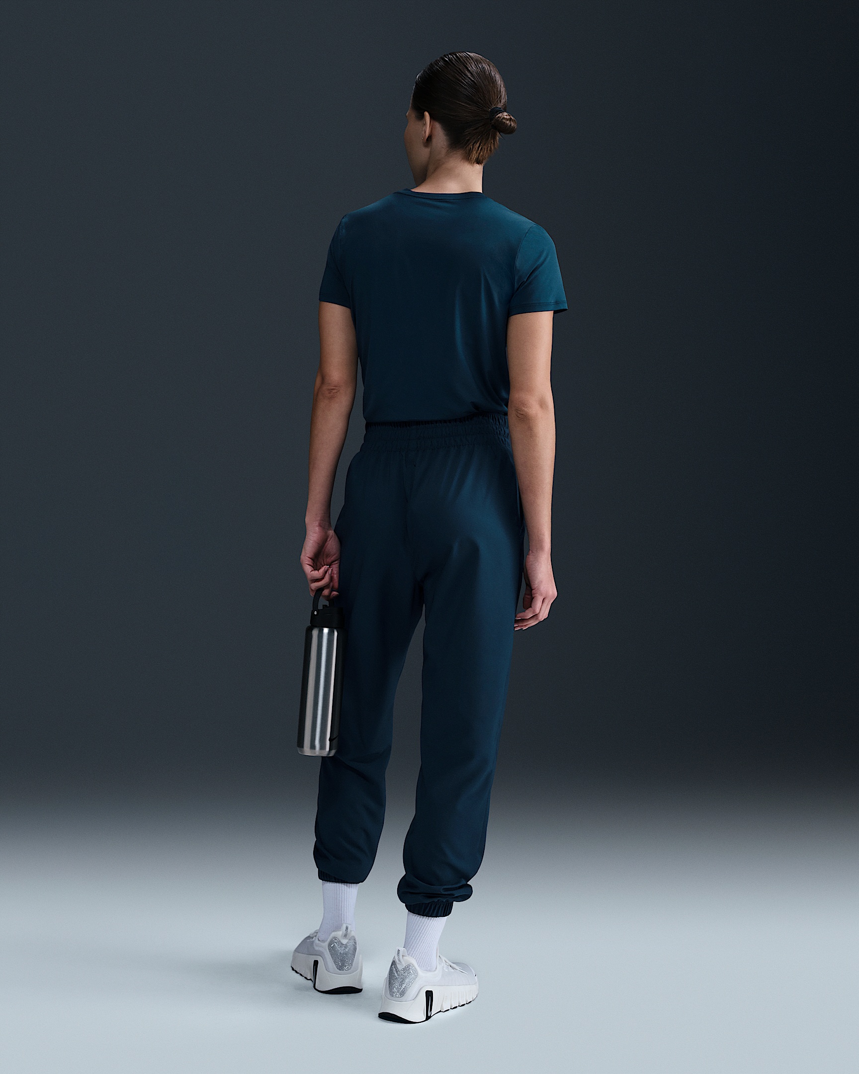 Nike One Women's Dri-FIT High-Waisted 7/8 Joggers - 4