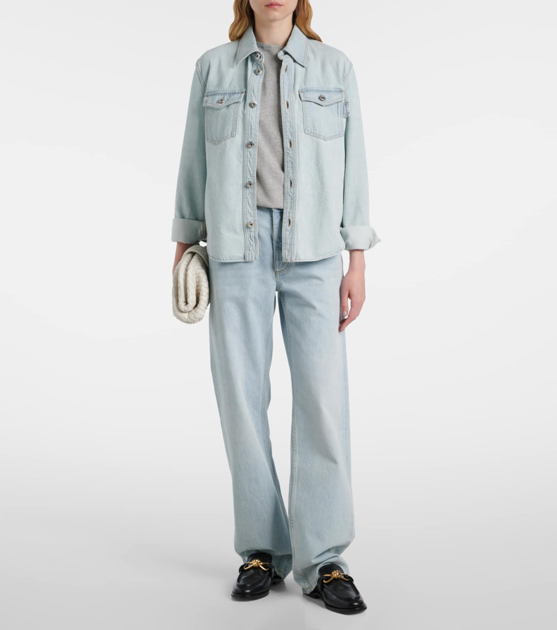 extreme cashmere N°347 Aries cotton and cashmere top outlook