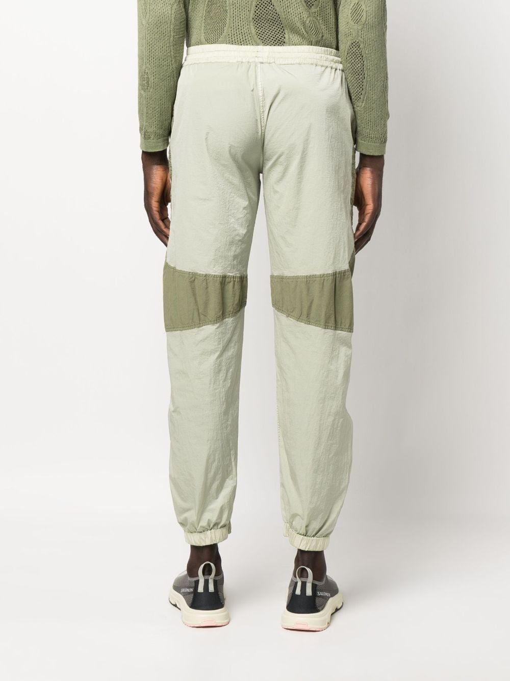 panelled-design track pants - 4