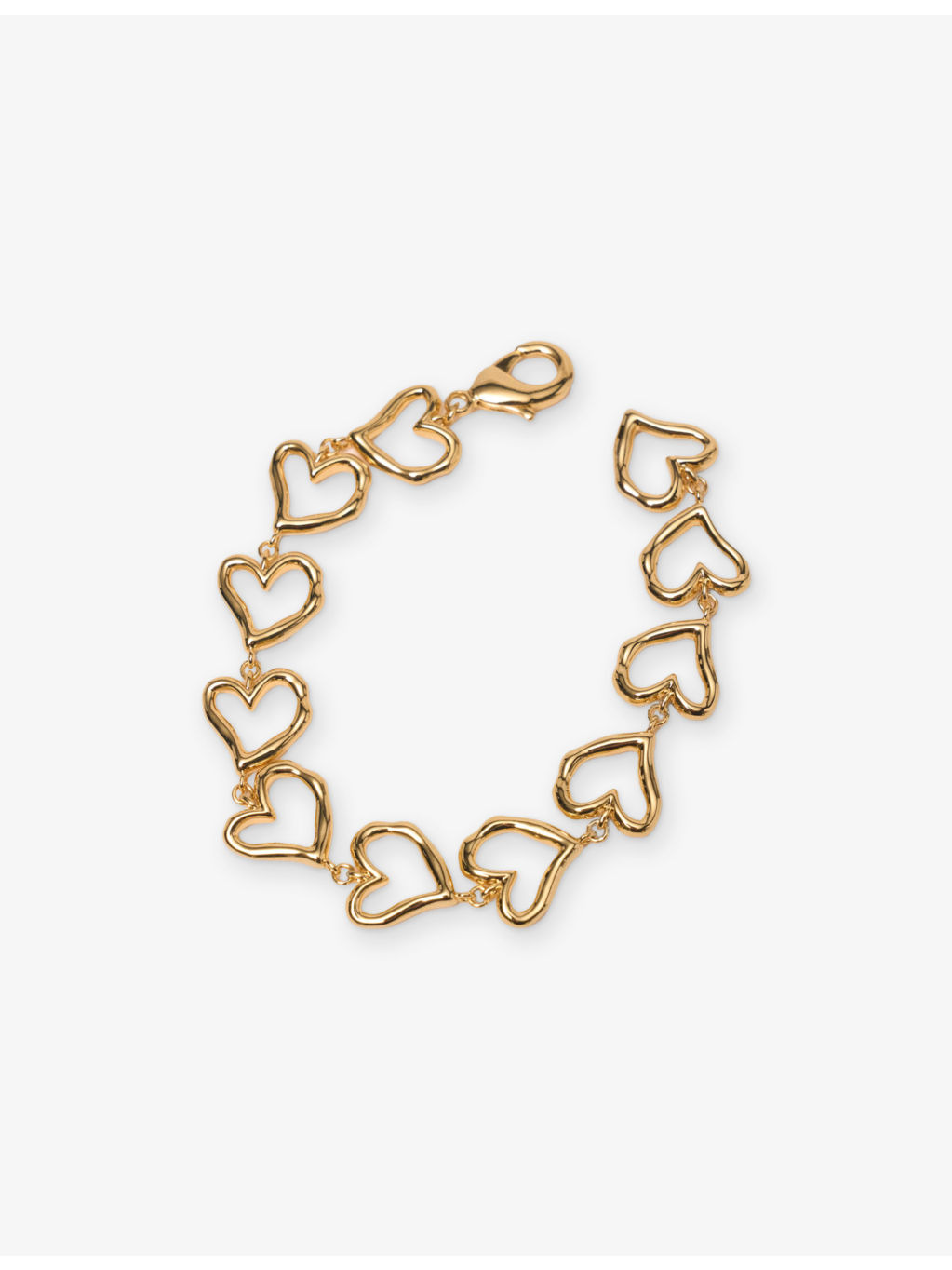 Heart Brass Bracelet - 3