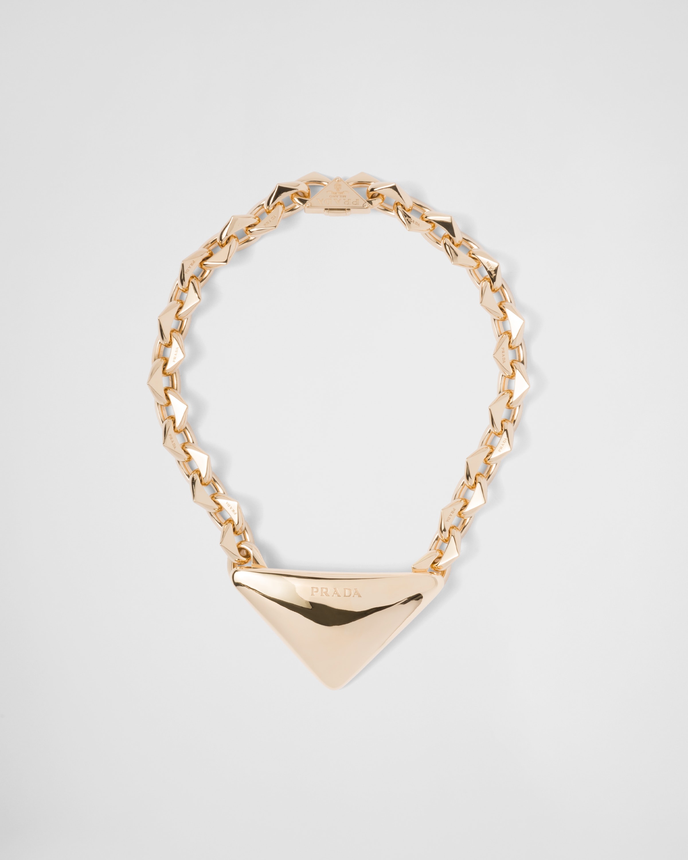 Eternal Gold large pendant necklace in yellow gold - 1