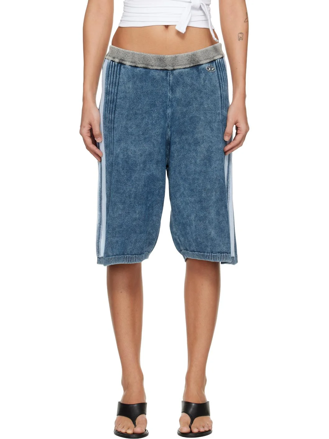 Blue M-Esther Shorts - 1