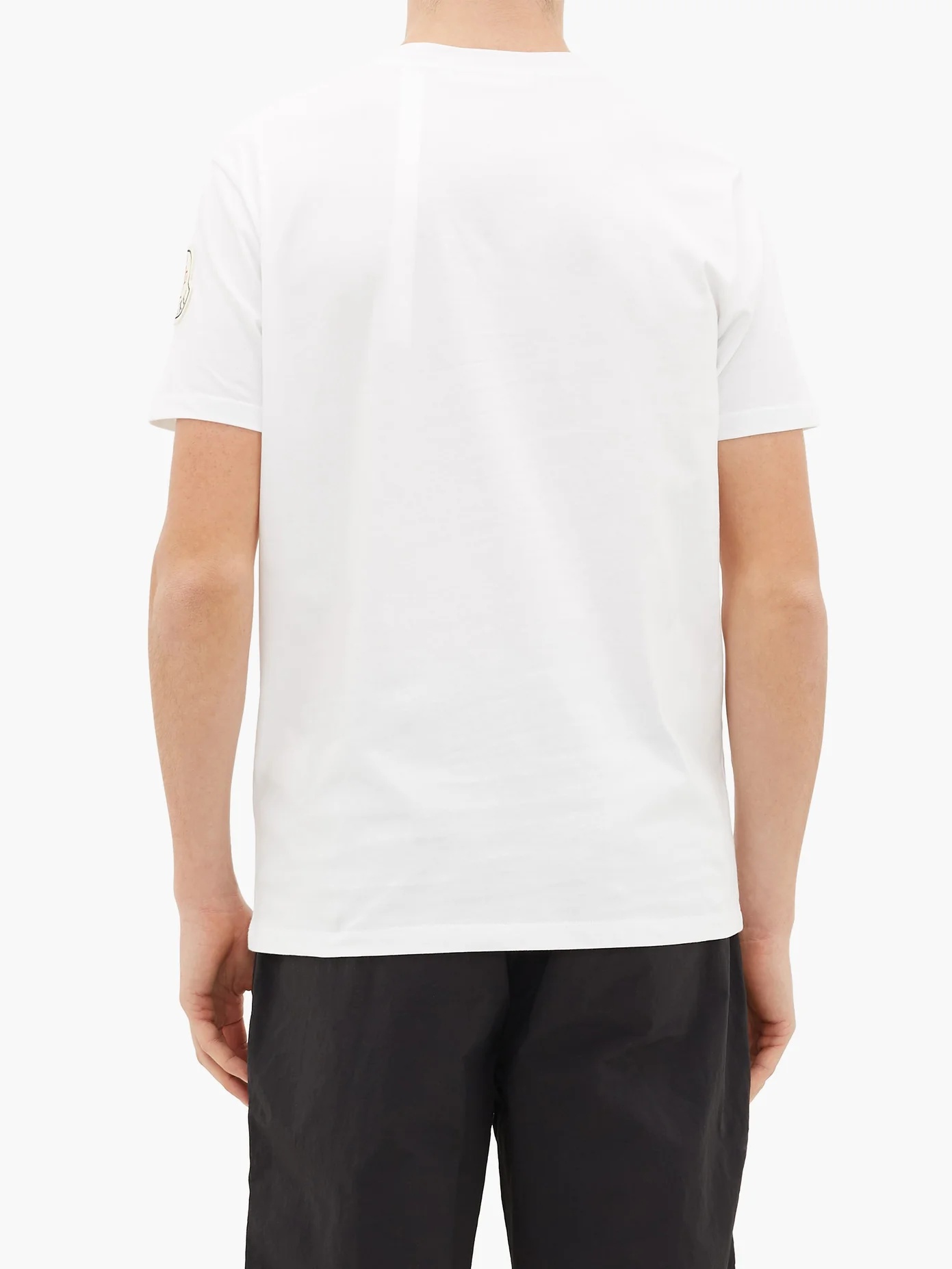 X Awake NY logo-print cotton-jersey T-shirt - 5