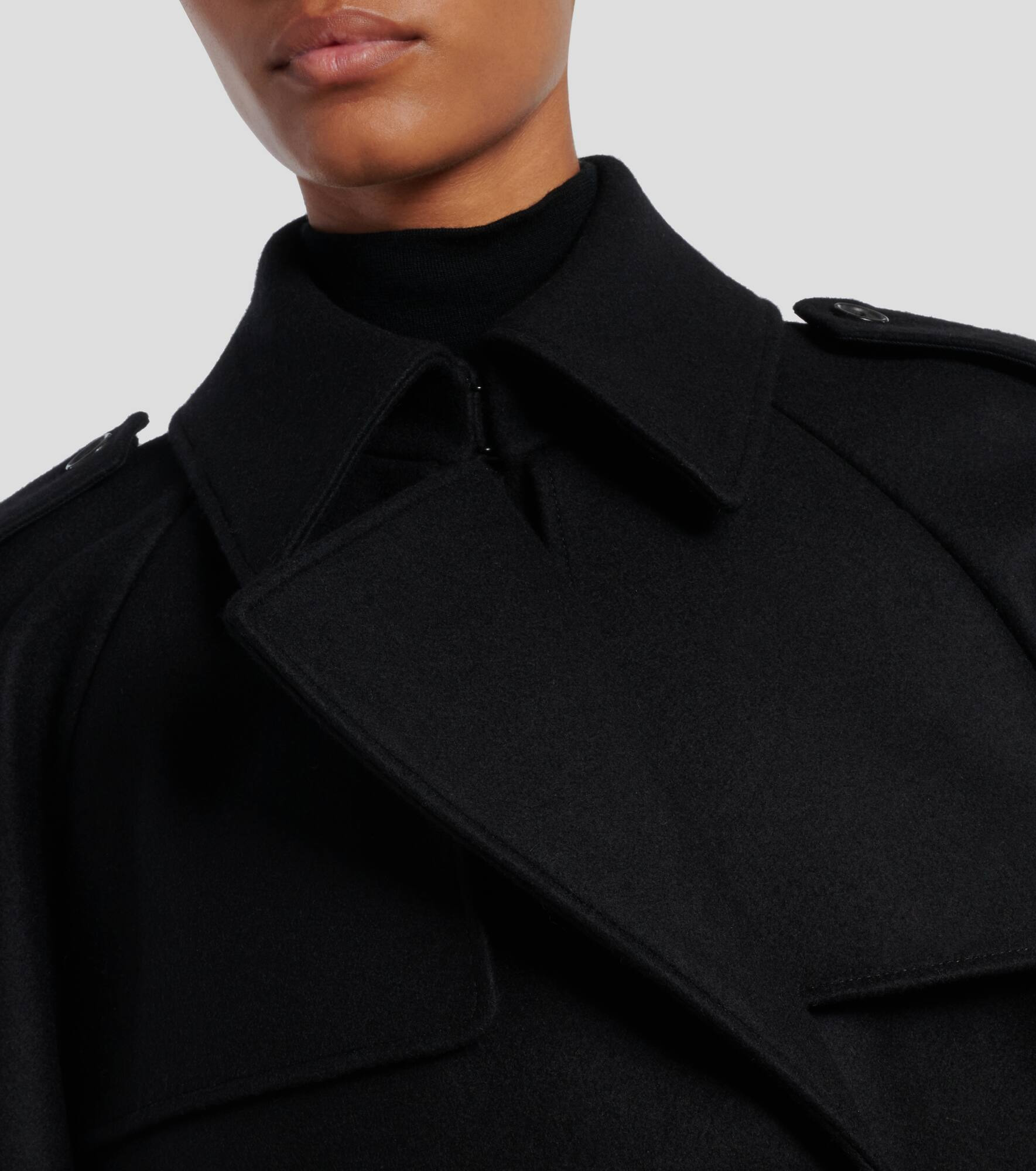 Amaury double-breasted wool-blend coat - 4