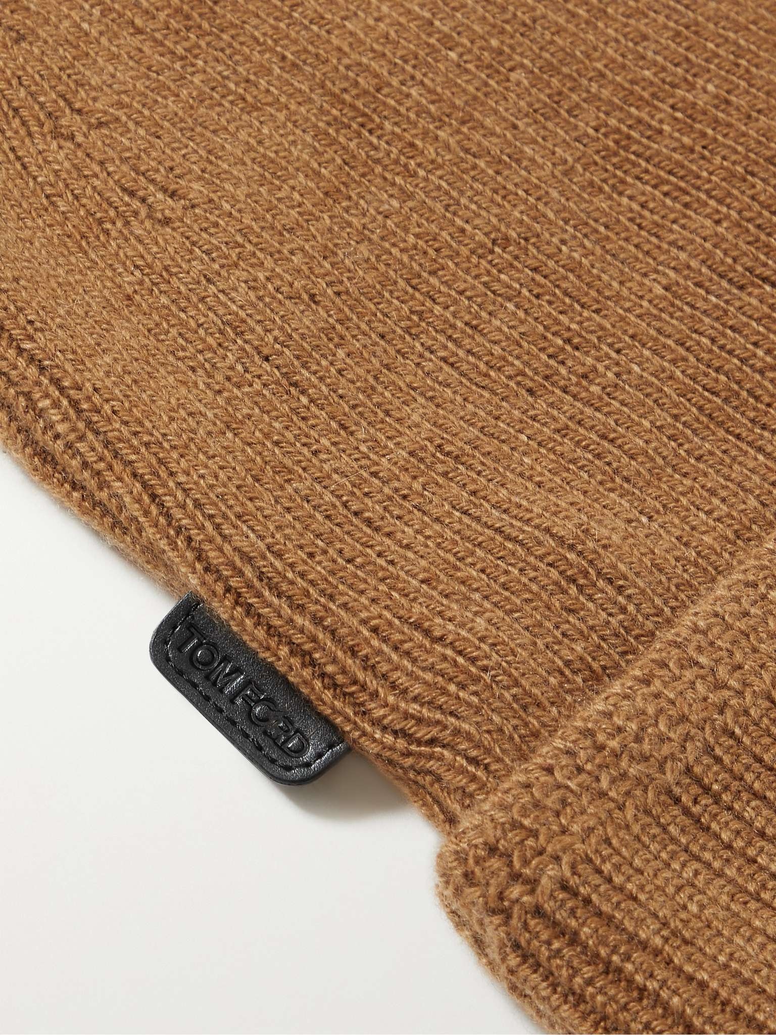 Ribbed Cashmere Beanie - 2