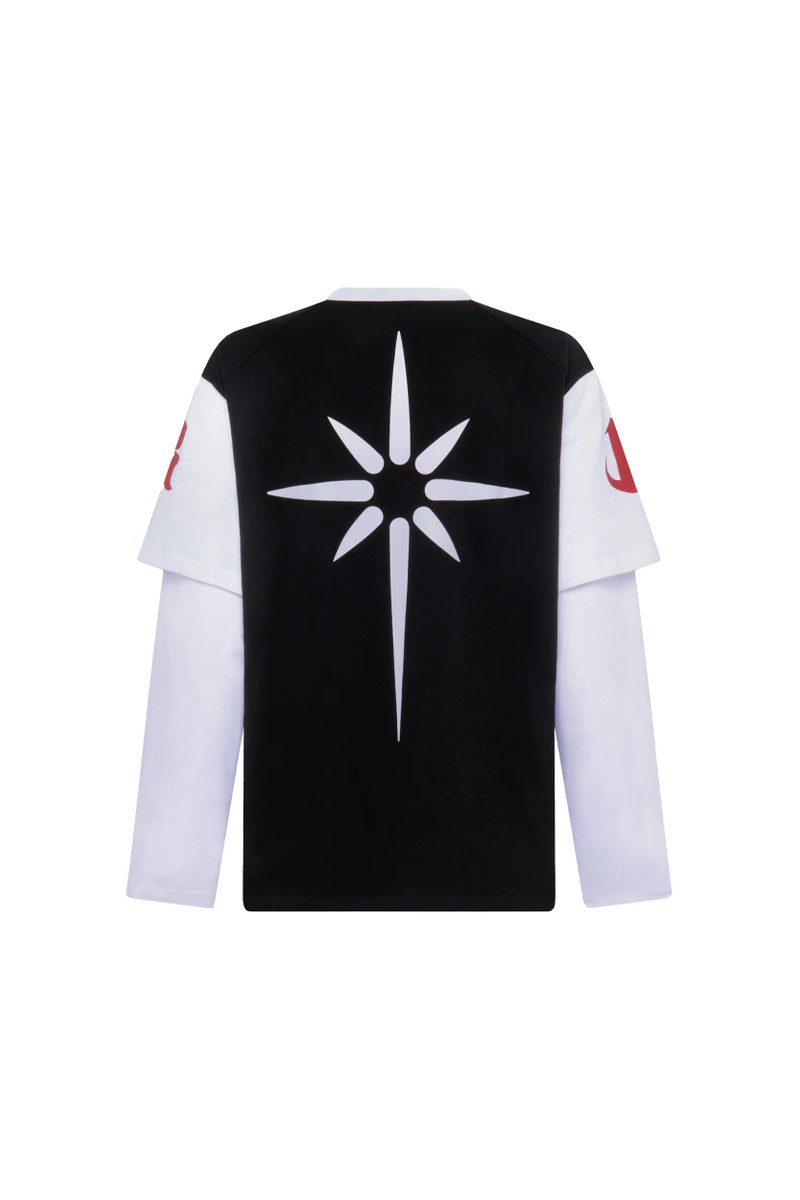 KUSIKOHC Kusikohc Baseball Long Sleeve Tee Black outlook