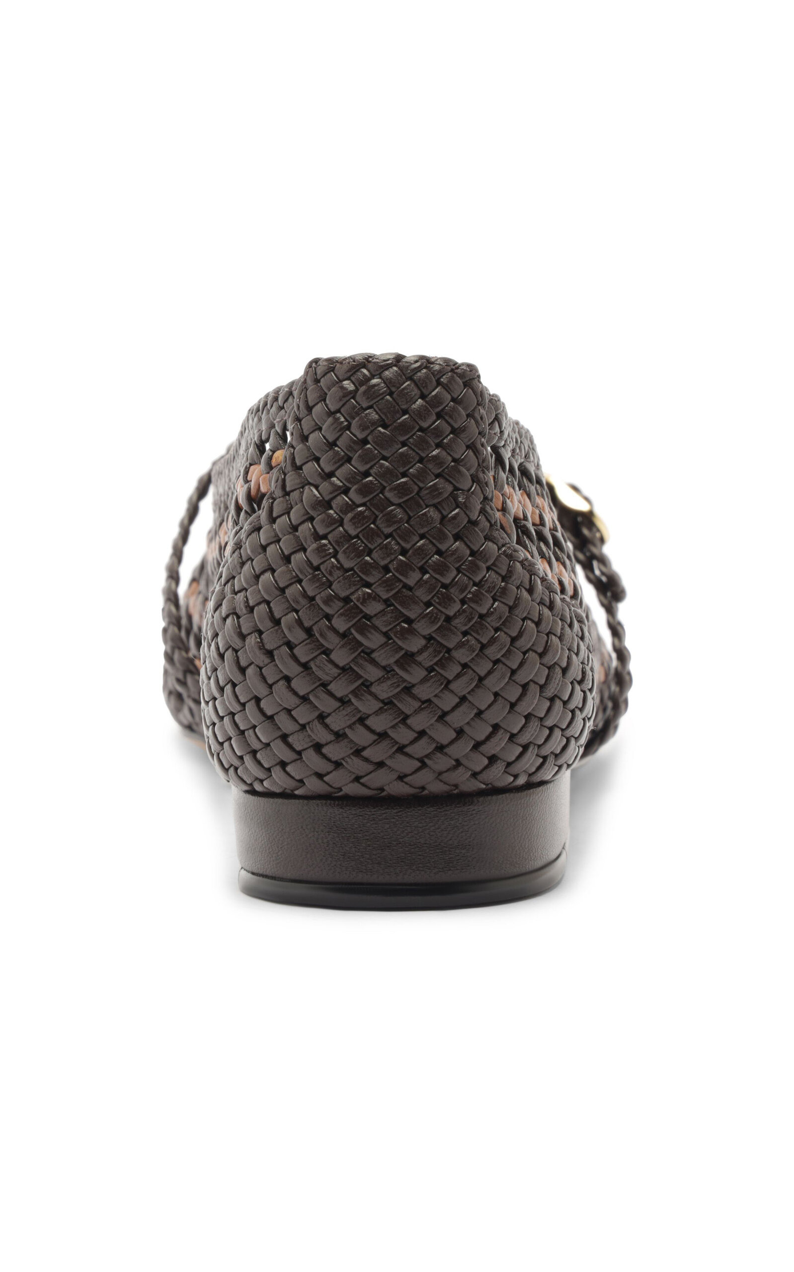 Lis Leather Ballet Flats brown - 3