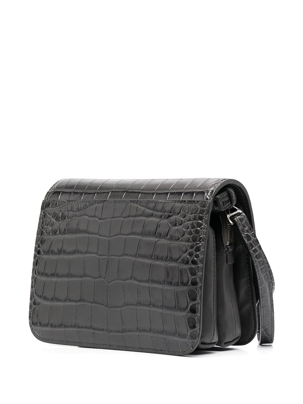 B plaque crossbody bag - 3