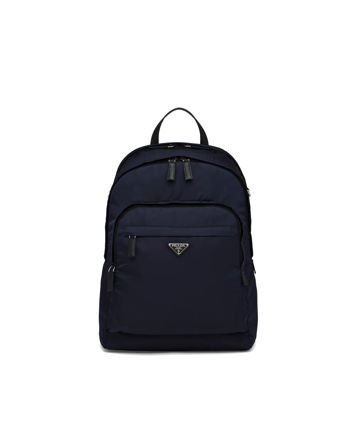 Nylon and Saffiano Leather Backpack - 1