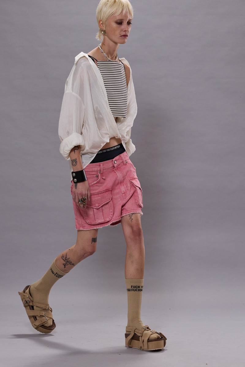 R13 MULTI POCKET SHORTS outlook